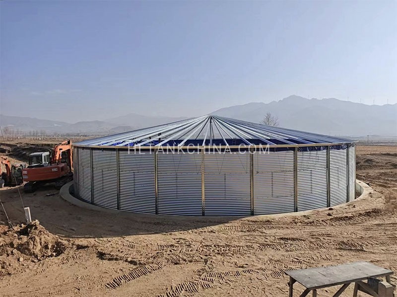 Corrugated Steel Water Tank