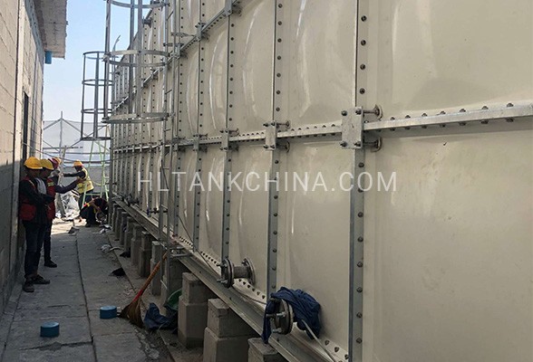 14x3x3m GRP water tank