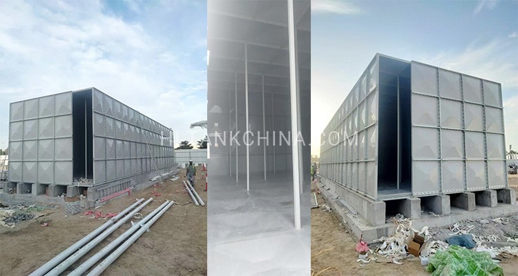 Korea GRP water tank project