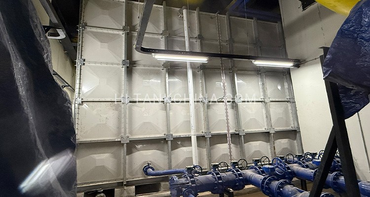 Korea-style GRP panel sectional water tank Made in China Korea-style GRP panel sectional water tank Made in China