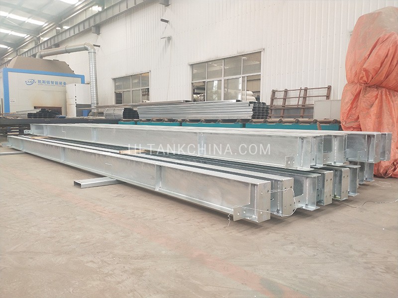 Elevated steel tower parts Elevated steel tower parts