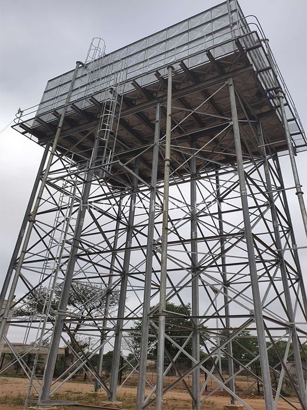 Elevated steel water tank Elevated steel water tank