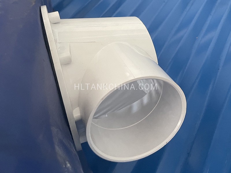Fish farming water tank connected with PVC liner Fish farming water tank connected with PVC liner