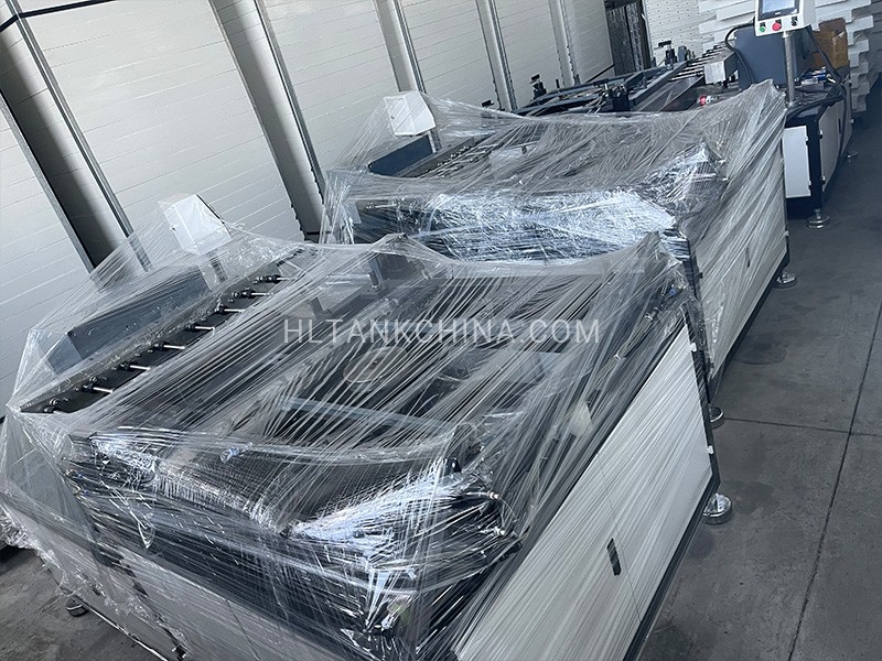 GRP water tank panel drilling machine