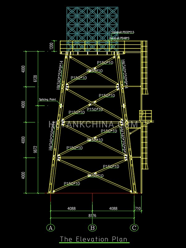 Philippines tapered steel tower design drawing Philippines tapered steel tower design drawing