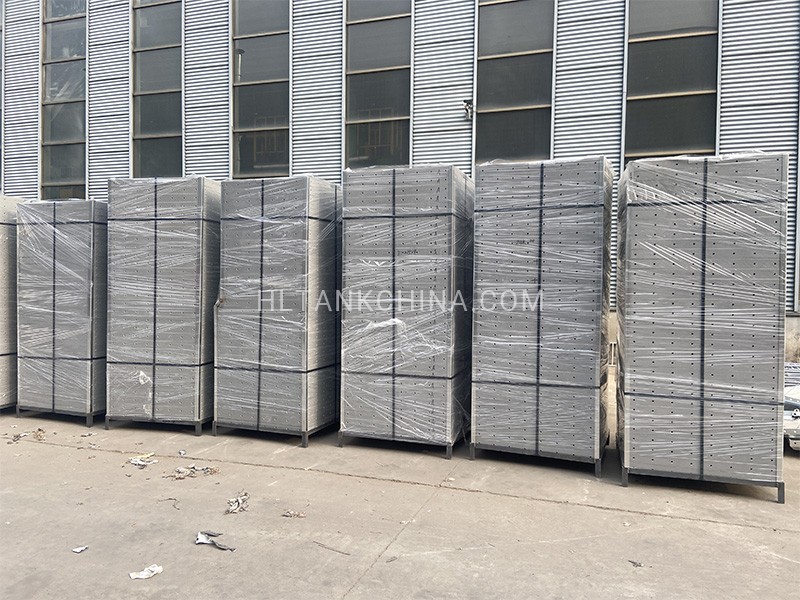 RAL 7042 GRP water tank panels