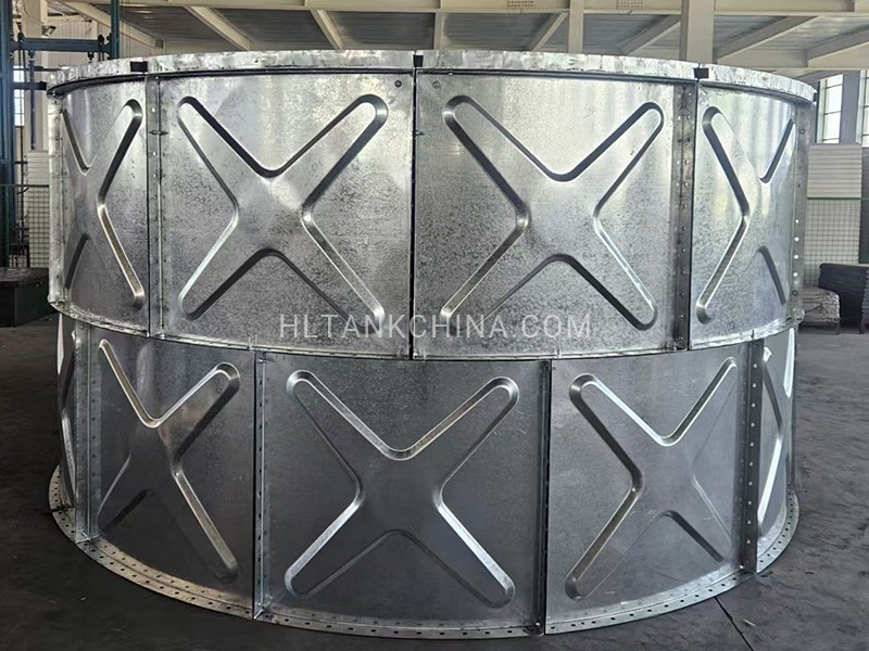 Round steel water tank side panel Round steel water tank side panel
