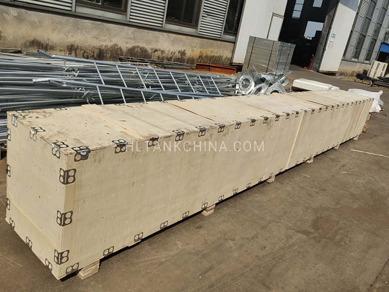 Stainless steel water tank accessories packing
