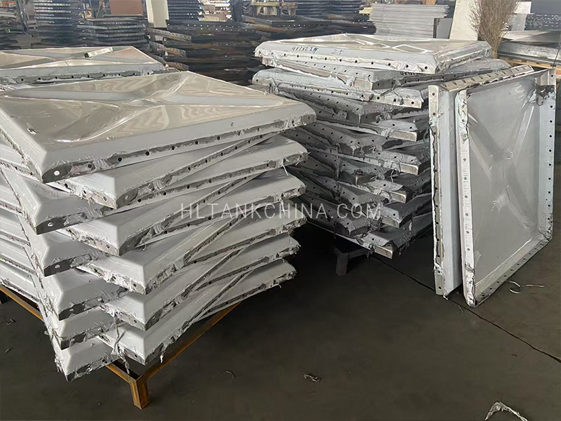 Stainless steel water tank two side with membrane